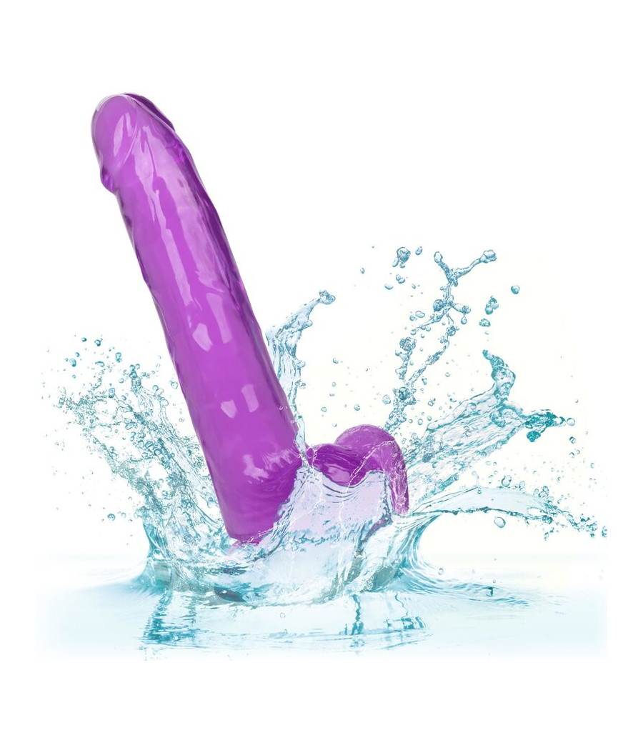 CALEXOTICS - SIZE QUEEN DILDO PURPLE 20.3 CM
