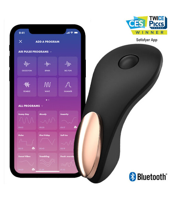SATISFYER - VIBRADOR DE CALAS PEQUENO SECRETO
