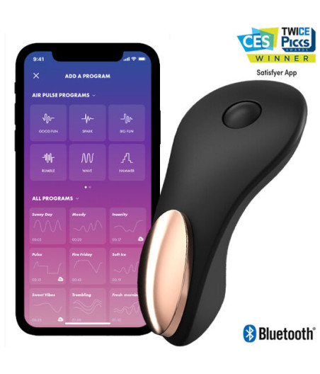 SATISFYER - VIBRADOR DE CALAS PEQUENO SECRETO