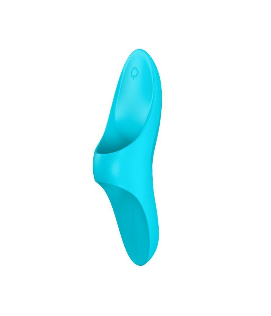SATISFYER - TEASER FINGER VIBRATOR BLUE LIGHT