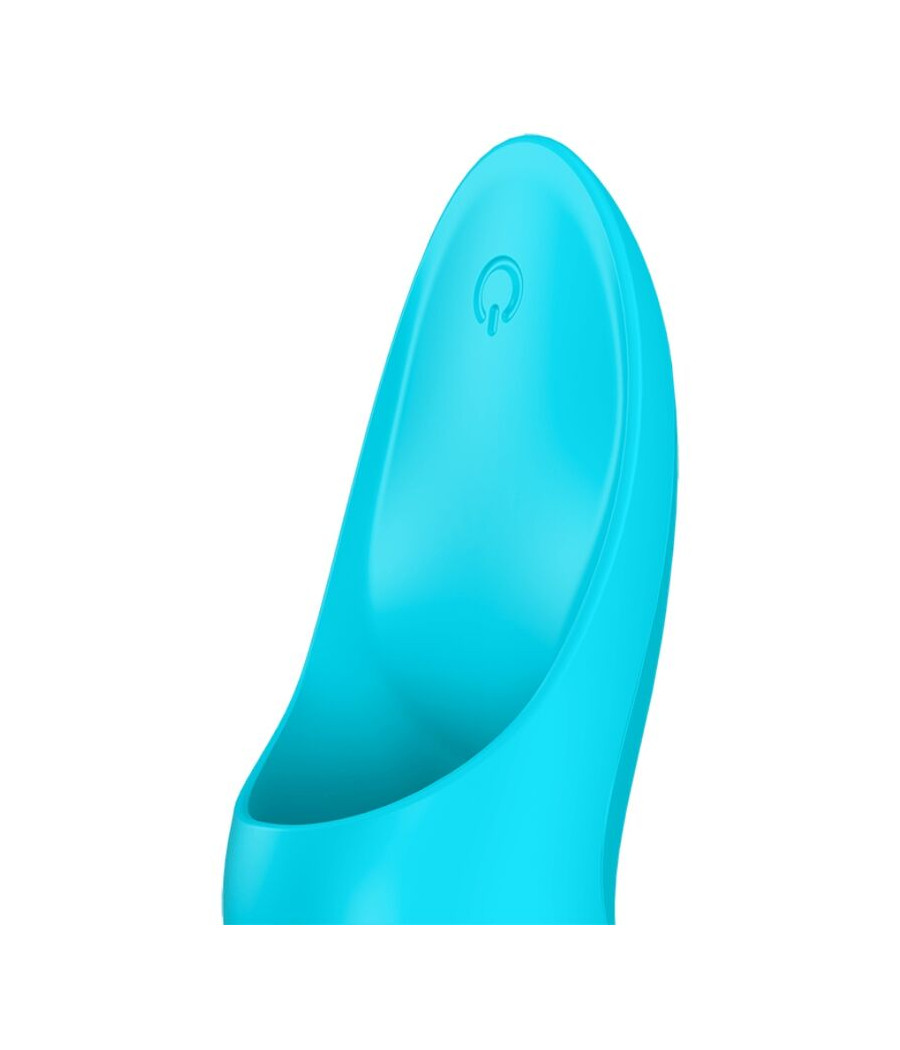 SATISFYER - TEASER FINGER VIBRATOR BLUE LIGHT