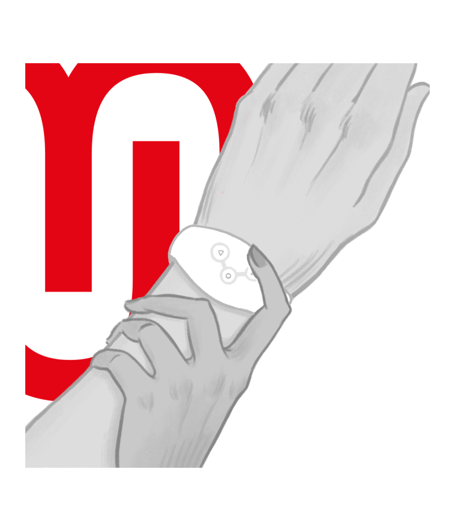 WATCHME - WIRELESS-TECHNOLOGIE-UHR WEISS