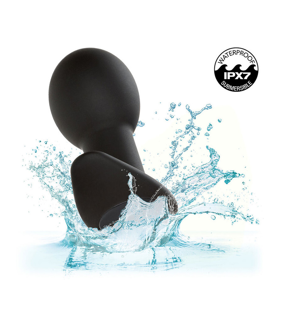 CALEXOTICS - ROCK BOTTOM ANAL PLUG 10 VIBRAZIONI SILICONE NERO