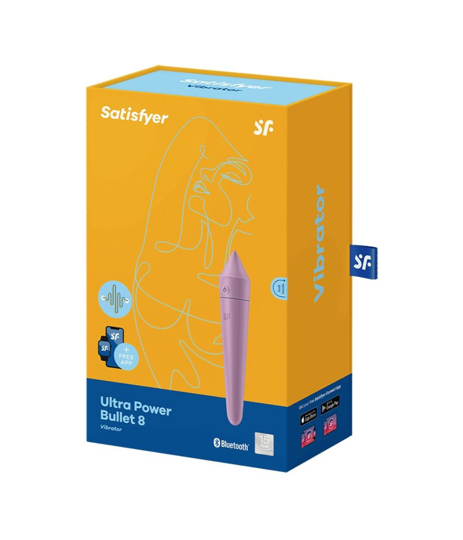 SATISFYER - ULTRA POWER BULLET 8 LILAC