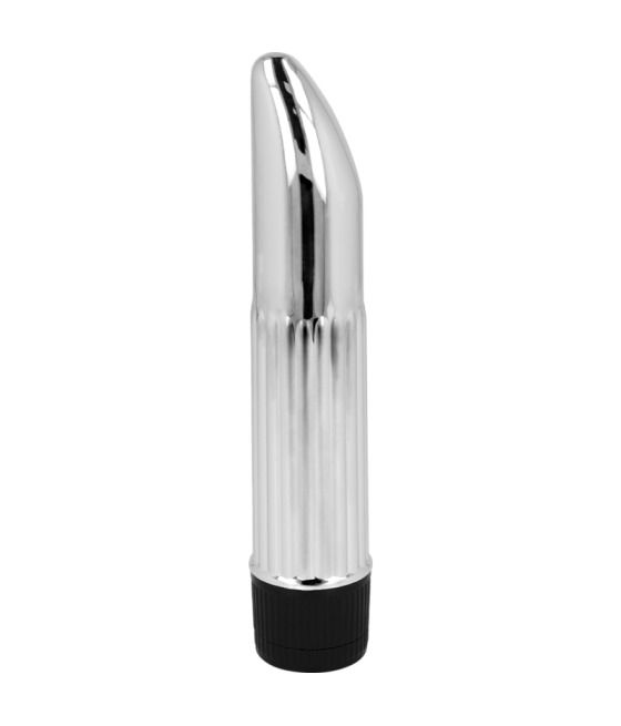 OHMAMA - MINI VIBRATORE ARGENTO 13,5 CM