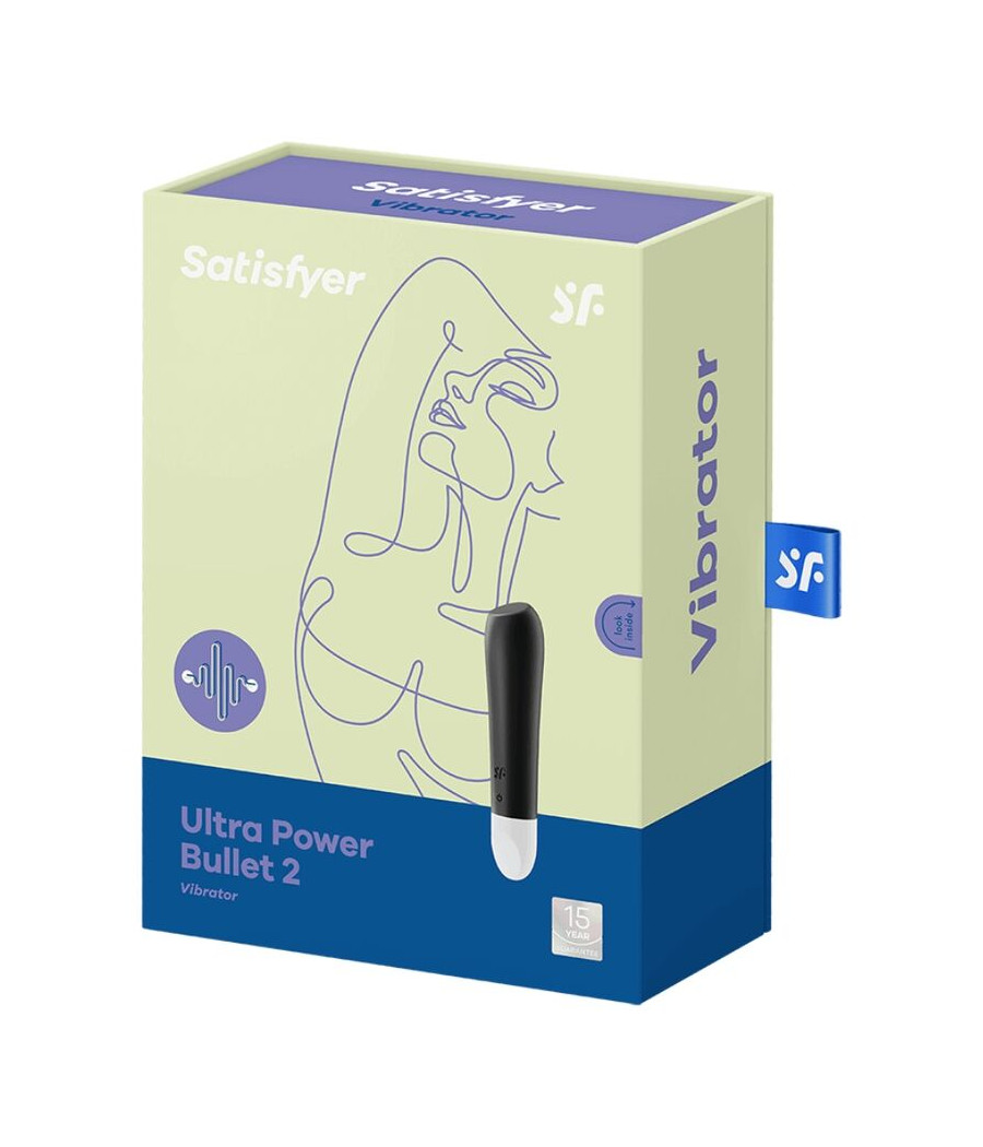 SATISFYER - ULTRA POWER BULLET 2 BLACK