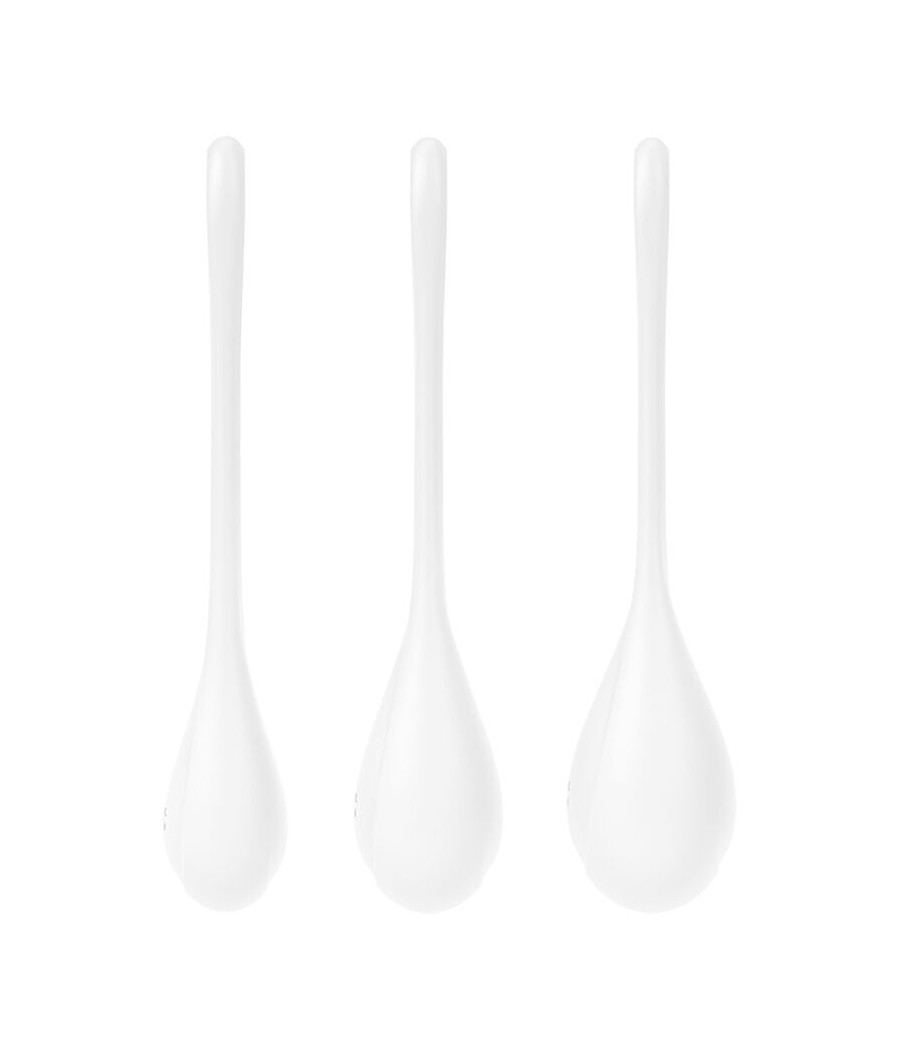 SATISFYER - ENSEMBLE ENTRAÎNEMENT YONI POWER 1 BLANC