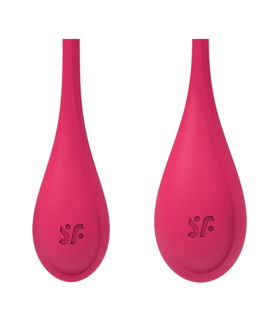 SATISFYER - SET DA ALLENAMENTO YONI POWER 1 ROSSO