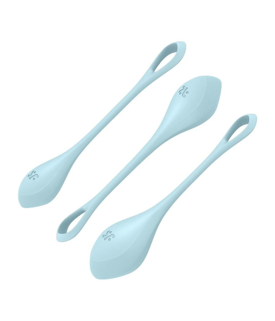 SATISFYER - YONI POWER 2 TRAININGSSET BLAU