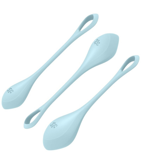SATISFYER - YONI POWER 2 TRAININGSSET BLAU