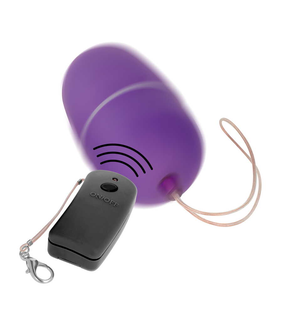 ONLINE - OEUF VIBRANT AVEC TÉLÉCOMMANDE LILAS