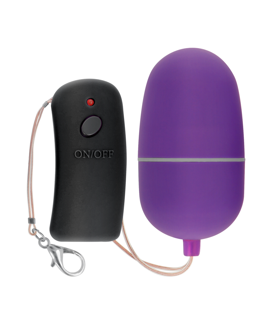 ONLINE - REMOTE CONTROLLED VIBRATING EGG PURPLE