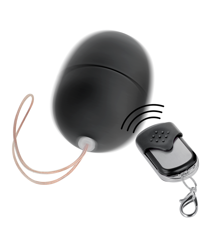 ONLINE - OEUF VIBRANT TÉLÉCOMMANDE S NOIR