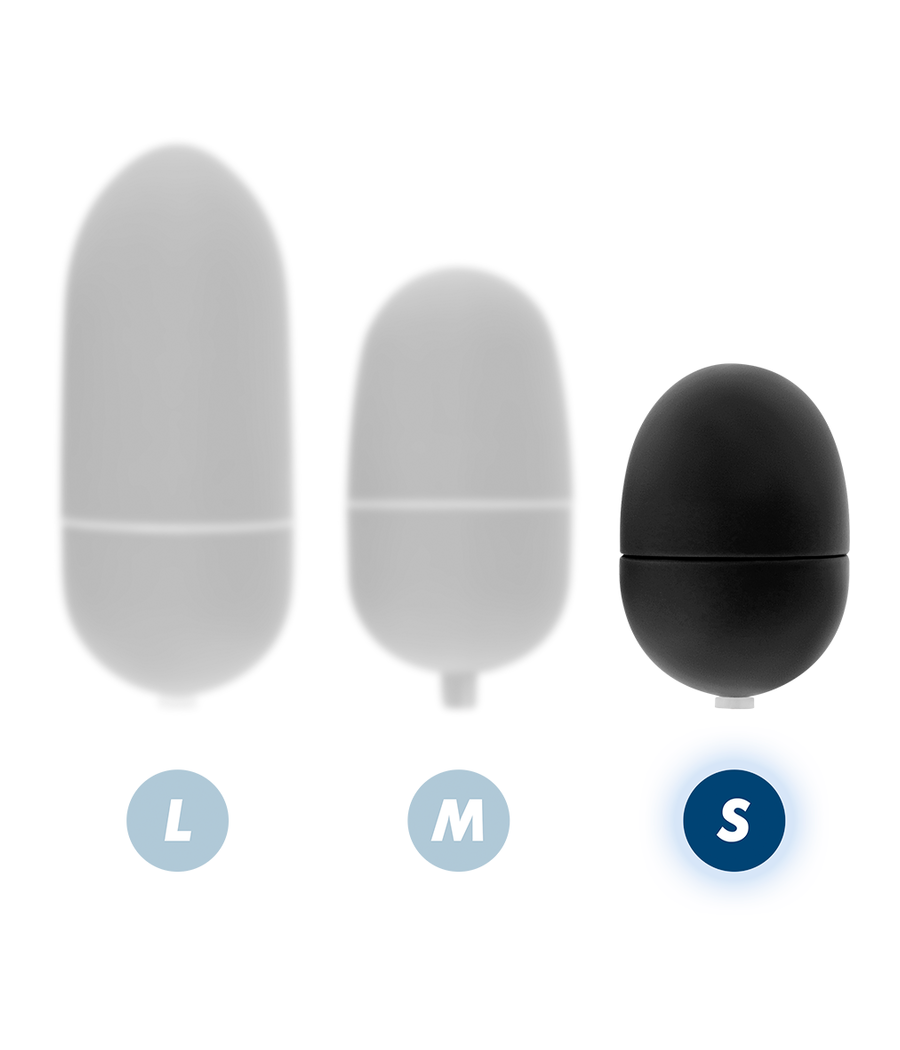 ONLINE - OEUF VIBRANT TÉLÉCOMMANDE S NOIR
