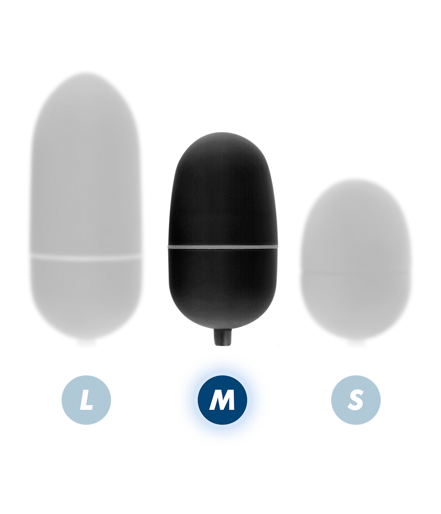 ONLINE - OEUF VIBRANT TÉLÉCOMMANDE M NOIR