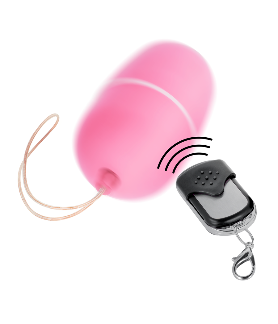 ONLINE - OEUF VIBRANT TÉLÉCOMMANDE M ROSE