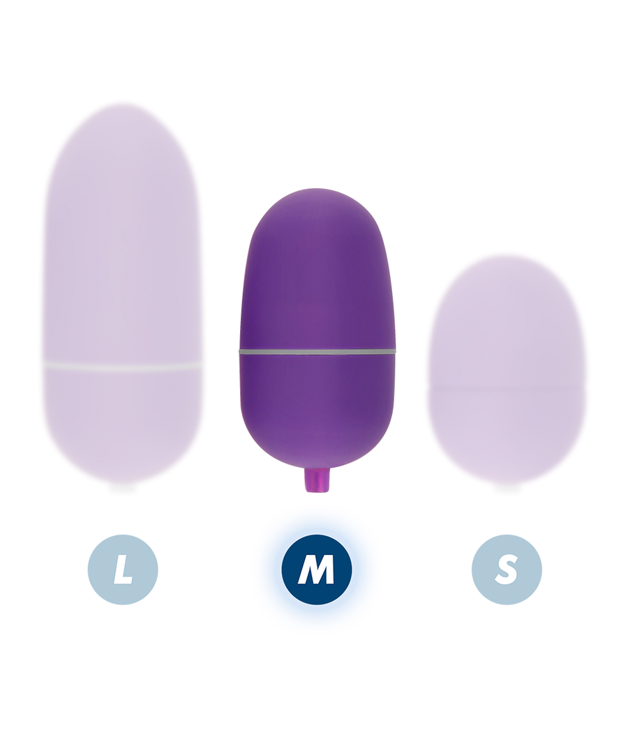 ONLINE - OVO VIBRANTE COM CONTROLE REMOTO M LILAC