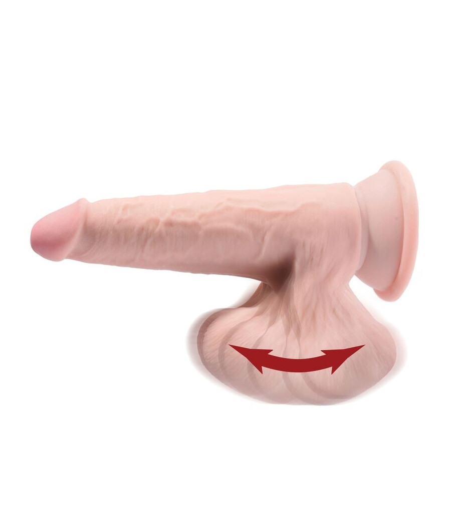 KING COCK - PLUS BALLES GODE 3D 20.3 CM