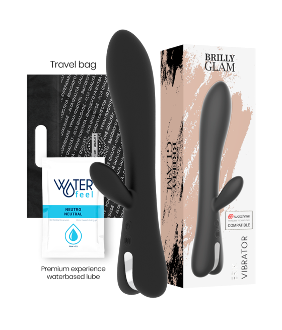 BRILLY GLAM - ERIK VIBRADOR + CONTROLO REMOTO WATCHME