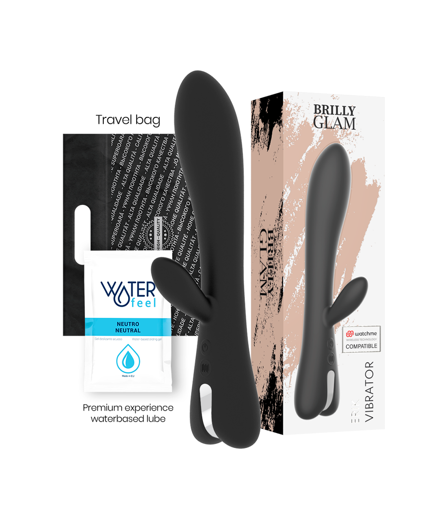 BRILLY GLAM - ERIK VIBRATOR + WATCHME REMOTE CONTROL