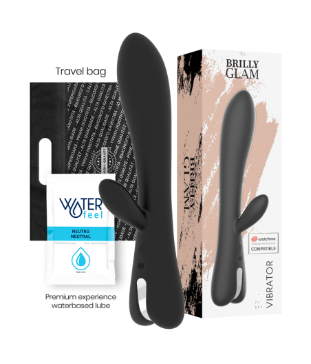 BRILLY GLAM - ERIK VIBRATOR + WATCHME REMOTE CONTROL