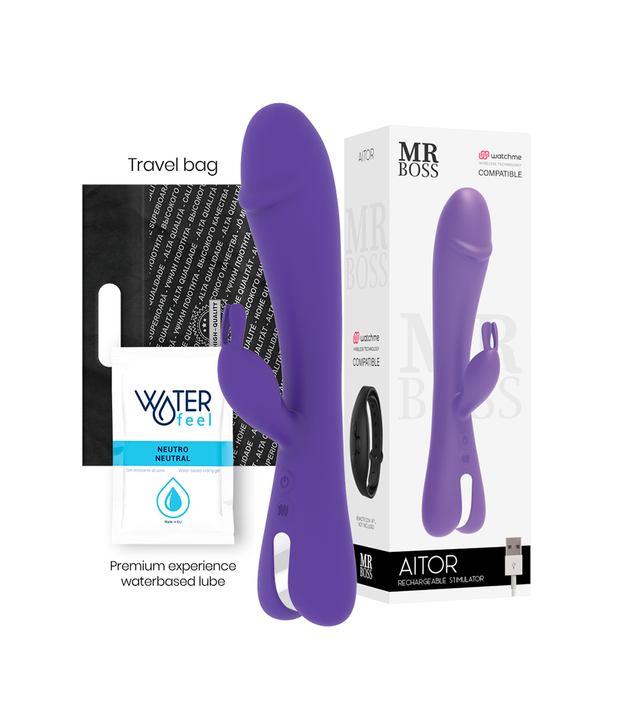 MR BOSS - AITOR RABBIT + WATCHME-FERNBEDIENUNG