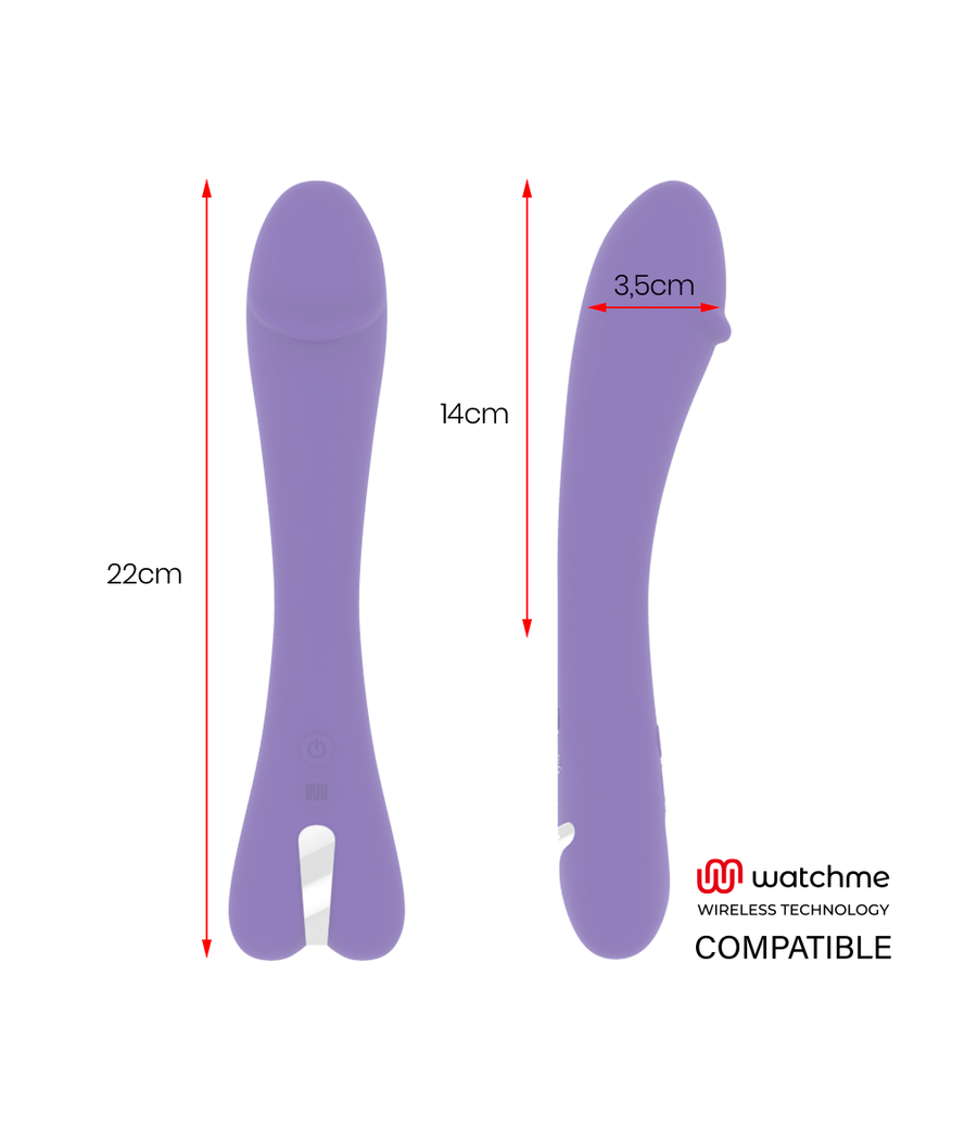 MR BOSS - ENZO VIBRATOR + WATCHME REMOTE CONTROL