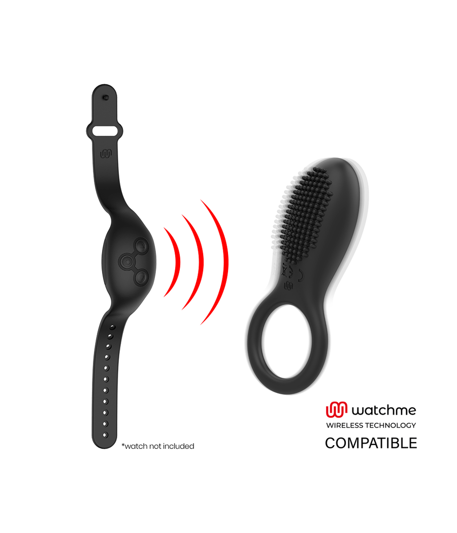 MR BOSS - TINO ANILLO ESTIMULADOR + MANDO CONTROL REMOTO WATCHME