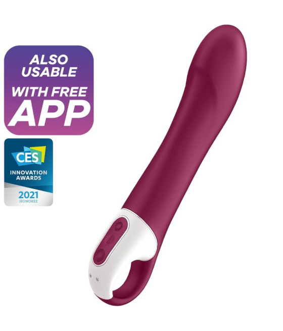 SATISFYER - BIG HEAT VIBRADOR PUNTO G