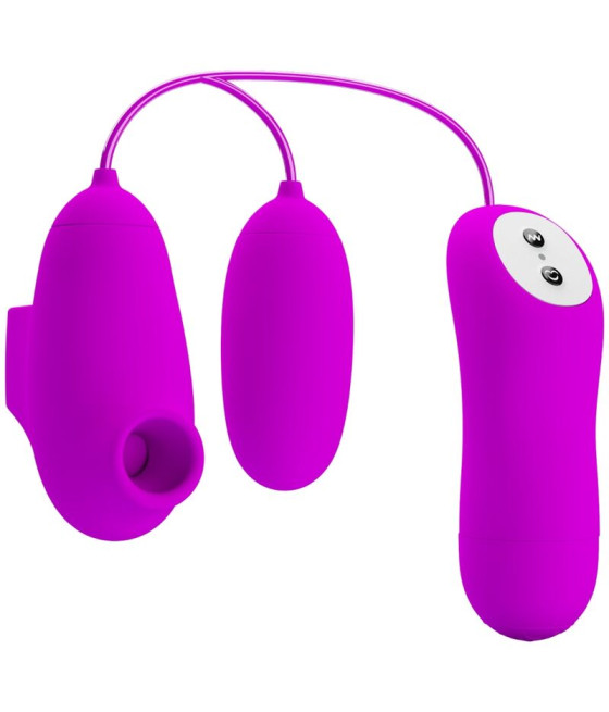 PRETTY LOVE - BULLET VIBRANT ET VENTOUSE