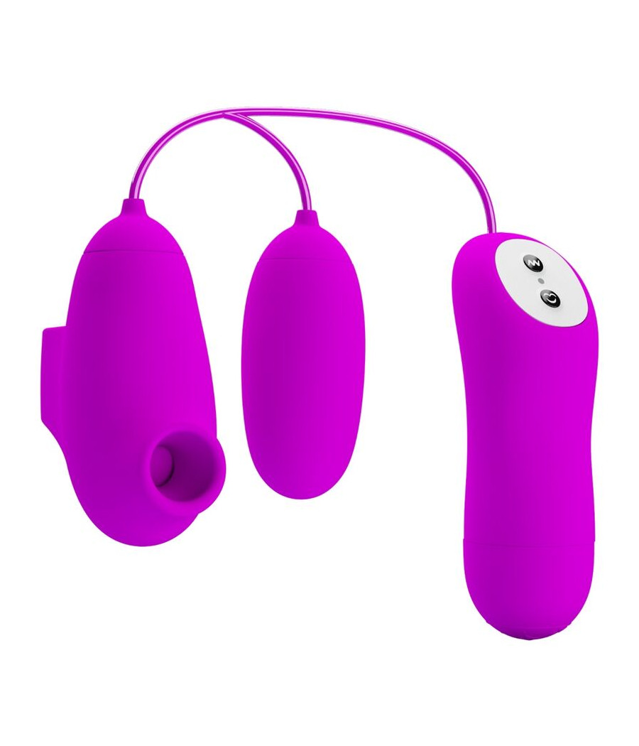 PRETTY LOVE - VIBRATING BULLET AND SUCTION CUP