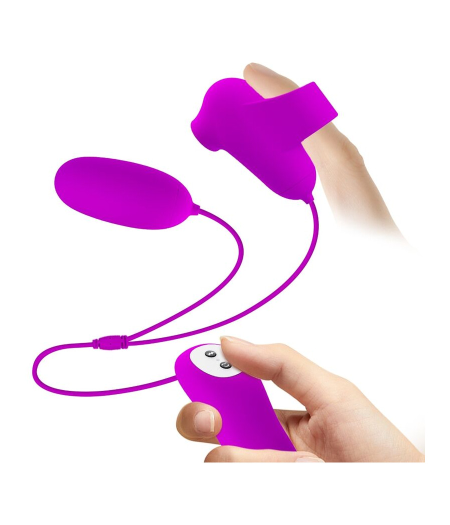 PRETTY LOVE - VIBRATING BULLET AND SUCTION CUP