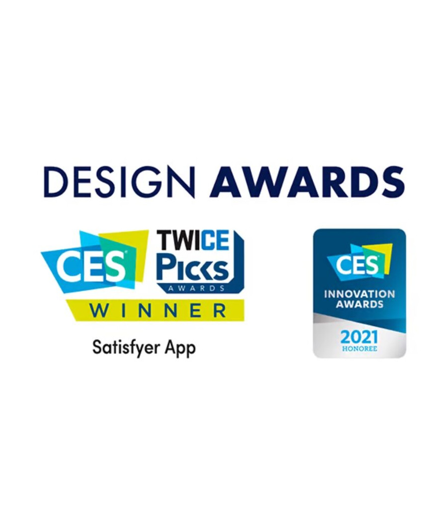 SATISFYER - SUNRAY STIMULATOR UND VIBRATOR APP ROT