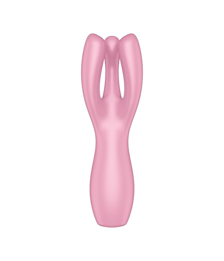 SATISFYER - VIBRATORE THREESOME 3 ROSA