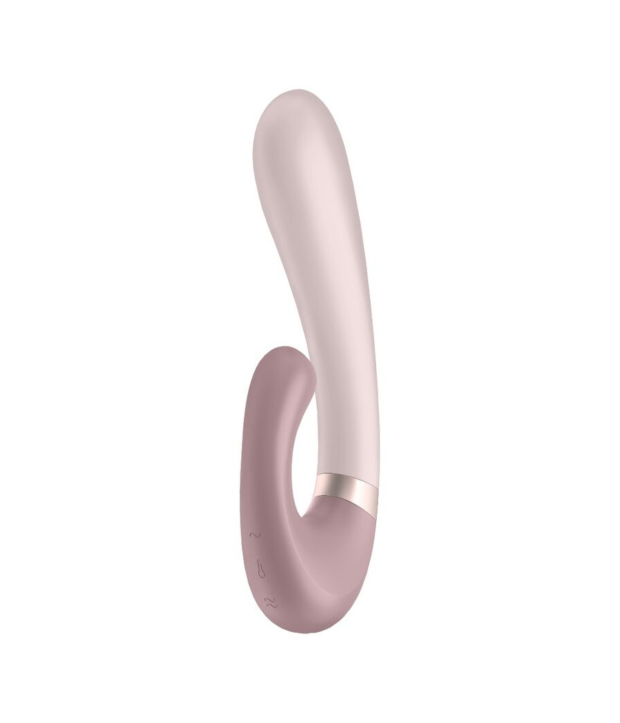 SATISFYER - HEAT WAVE VIBRATOR APP ROSA