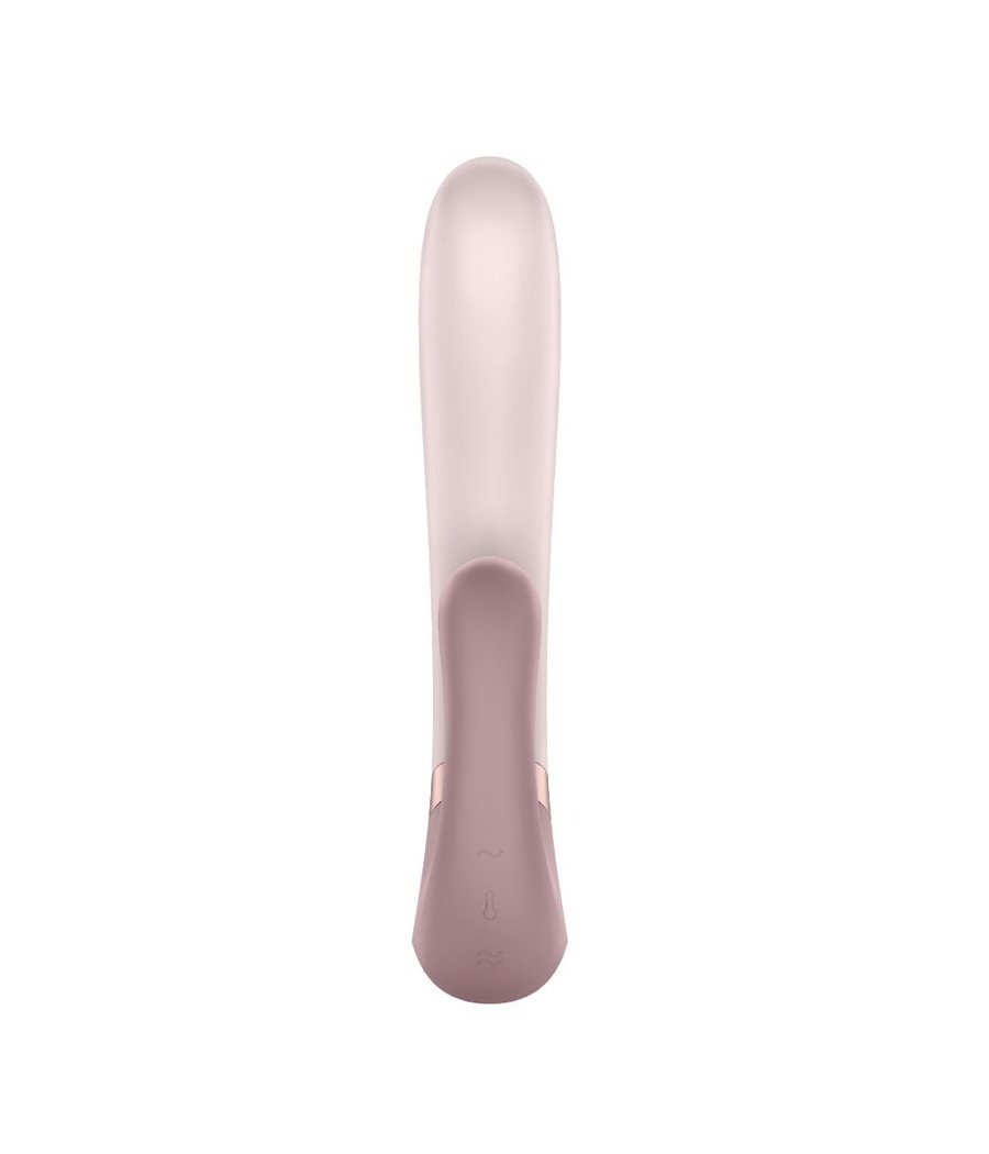 SATISFYER - APPLICATION HEAT WAVE VIBRATOR ROSE