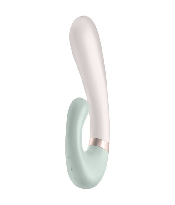 SATISFYER - HEAT WAVE VIBRATOR APP WHITE