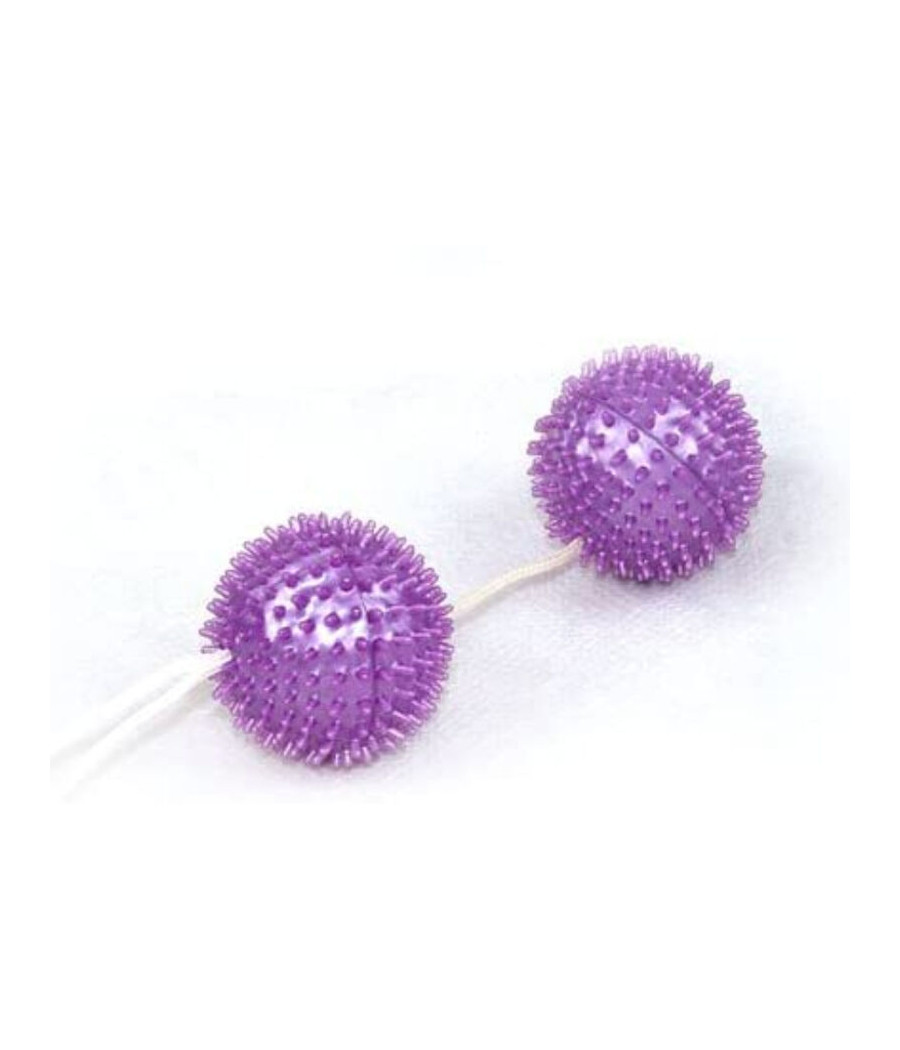 BAILE - A DEEPLY PLEASURE PURPLE TEXTURED BALLS 3.60 CM