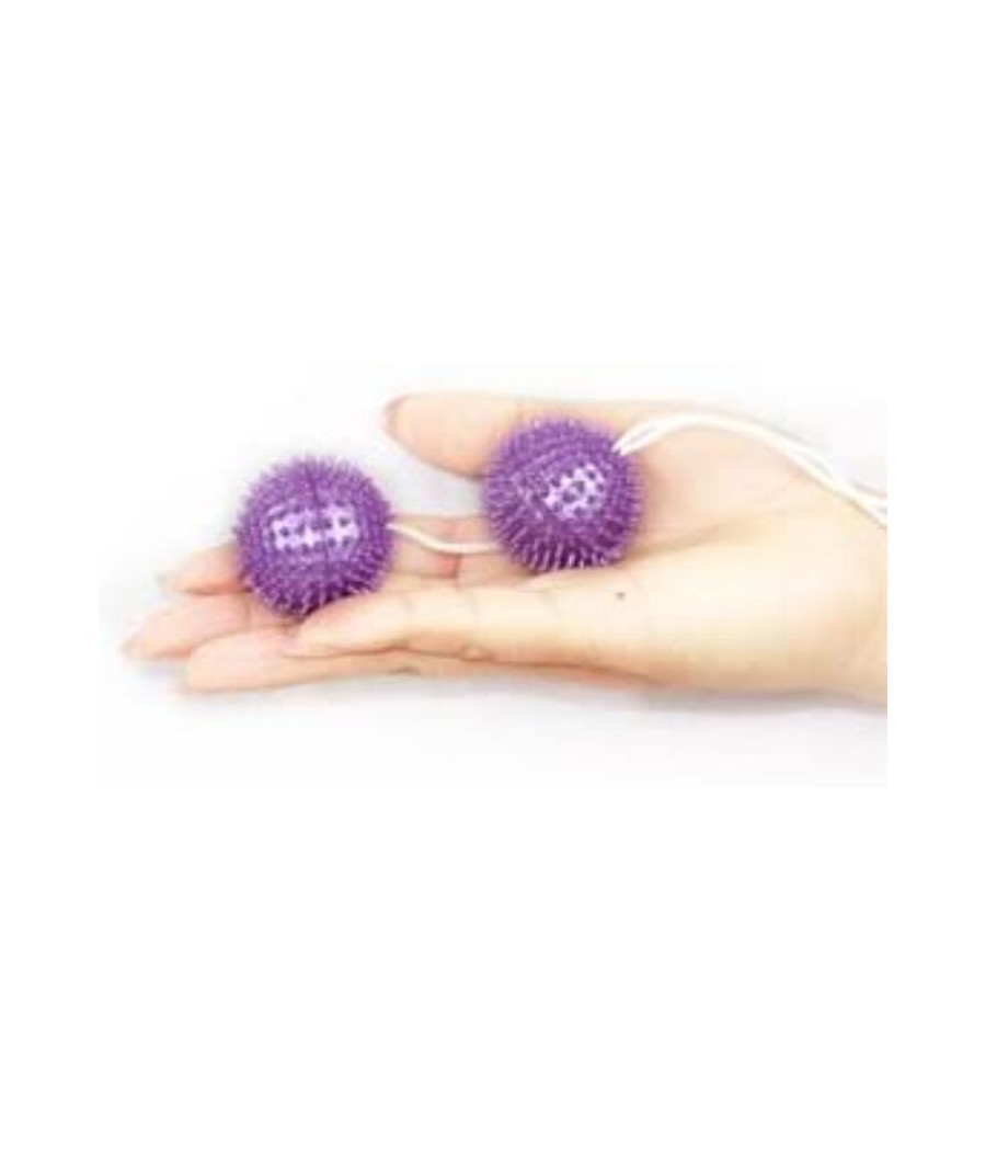 BAILE - A DEEPLY PLEASURE BOLAS TEXTURADAS MORADO 3.60 CM