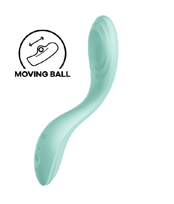 SATISFYER - RRROLLING PLEASURE GSPOT VIBRATOR GRÜN