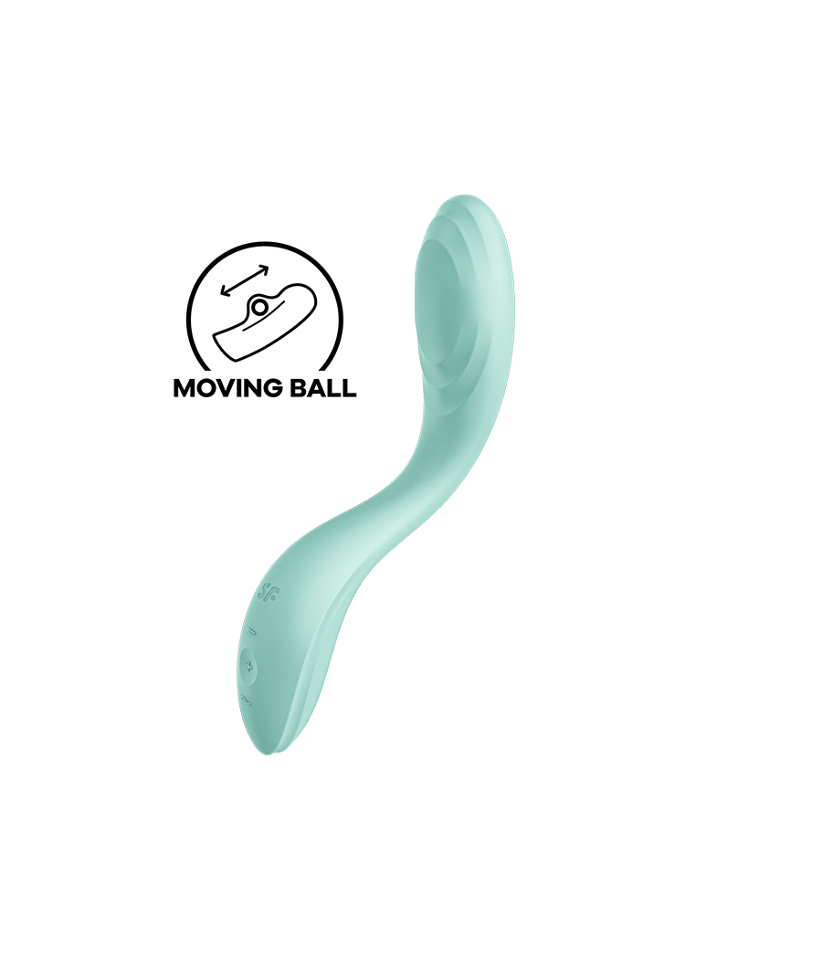 SATISFYER - RRROLLING PLEASURE GSPOT VIBRATOR GREEN