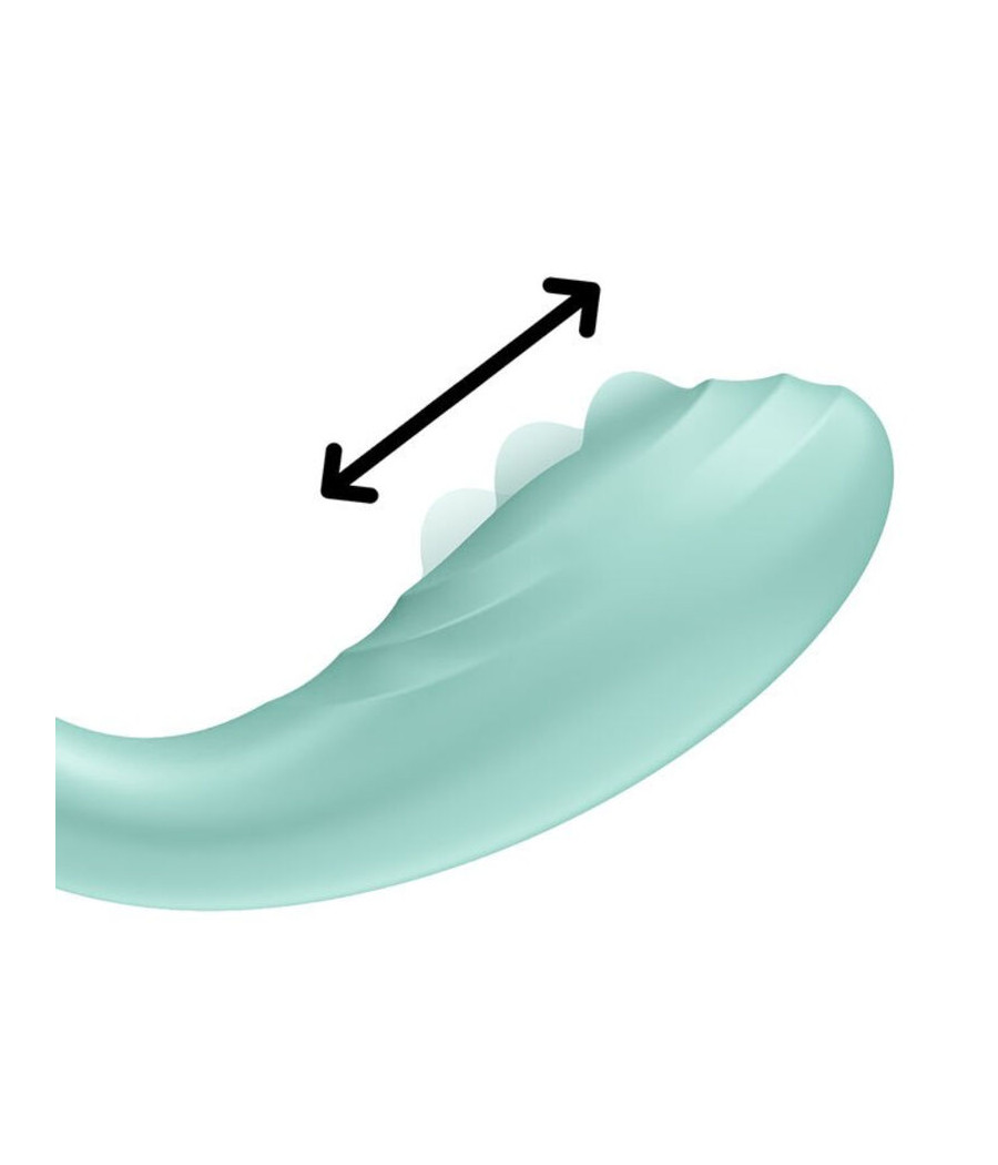 SATISFYER - RRROLLING PLEASURE GSPOT VIBRATOR GRÜN