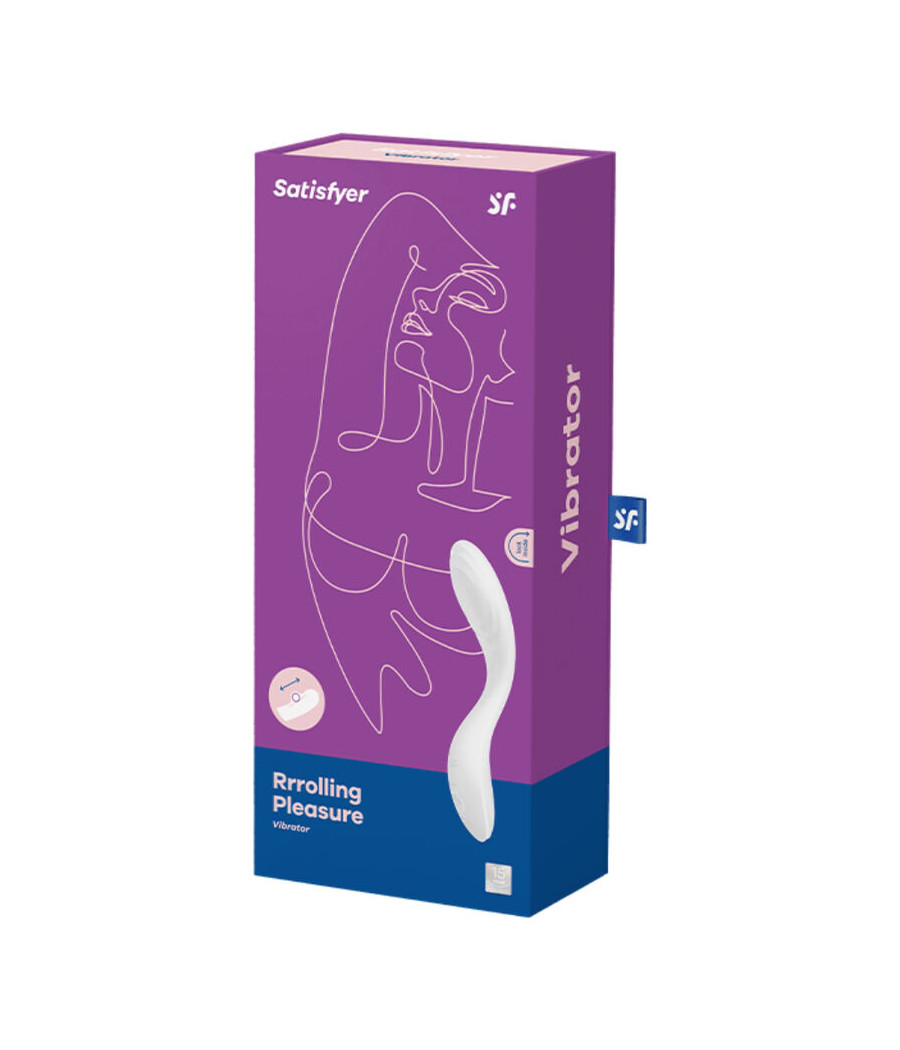 SATISFYER - RRROLLING PLEASURE GSPOT VIBRATOR WEISS