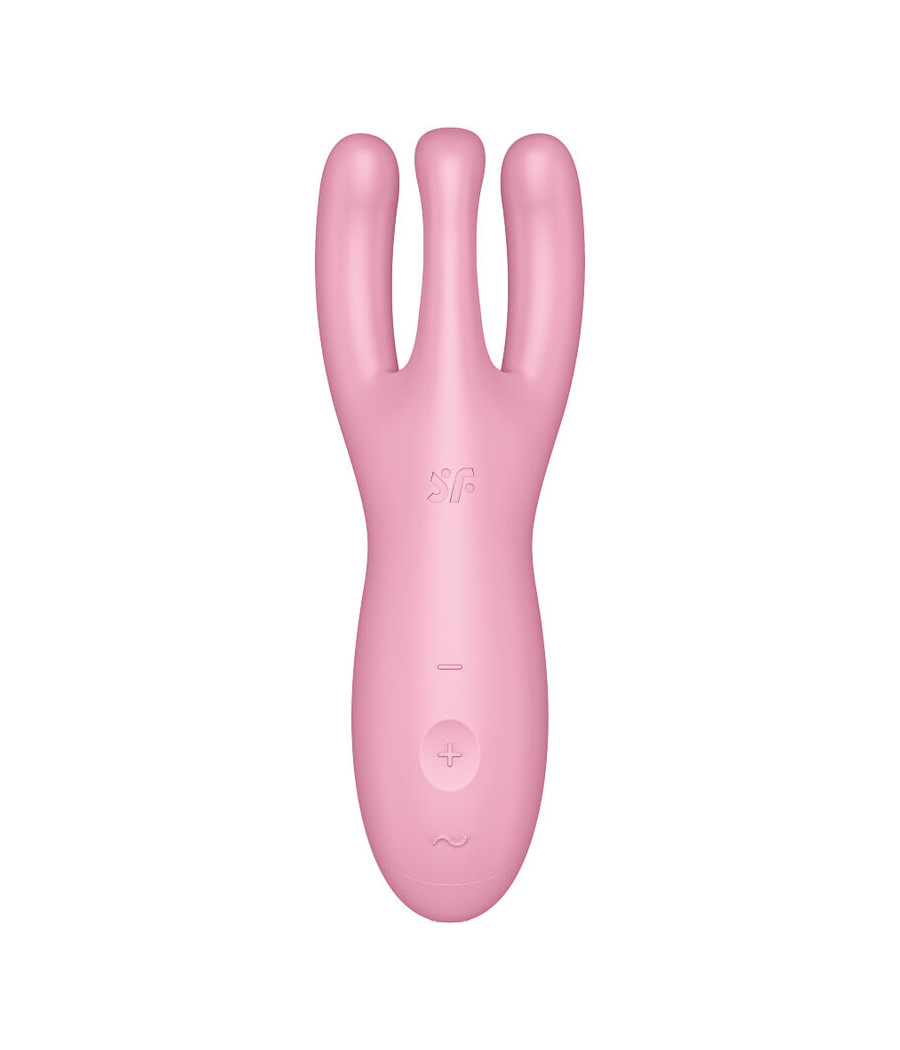 SATISFYER - APP THREESOME 4 VIBRATORE ROSA