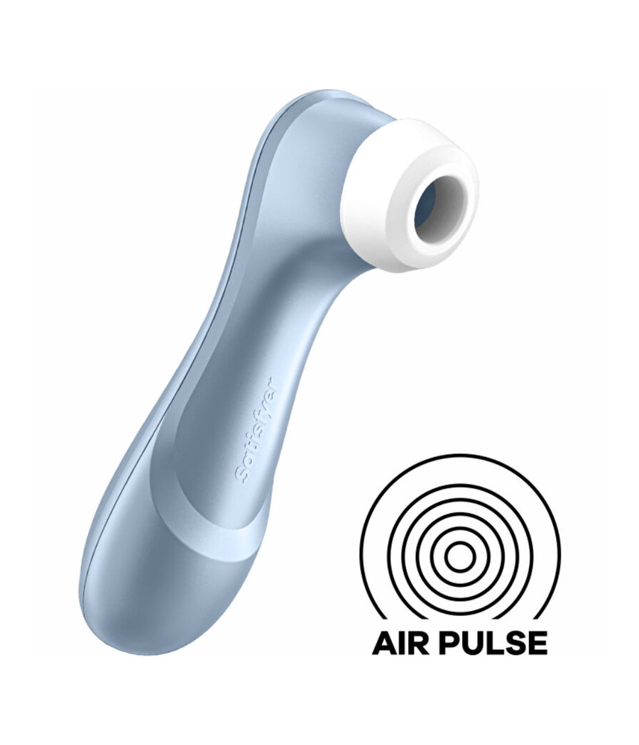 SATISFYER - ESTIMULADOR DE PULSO DE AR PRO 2 AZUL