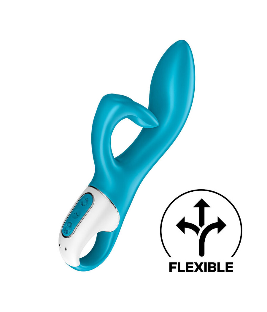SATISFYER - EMBRACE ME VIBRADOR PUNTO G TURQUESA