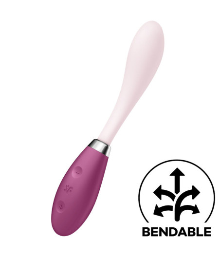 SATISFYER - MULTI VIBRATORE G-SPOT FLEX 3 ROSSO