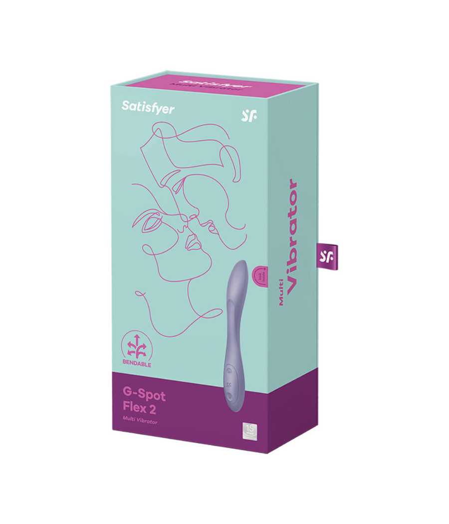 SATISFYER - G-SPOT FLEX 2 MULTI VIBRATOR PURPLE