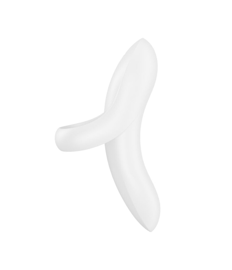 SATISFYER - VIBRATEUR  DOIGTS BOLD LOVER BLANC