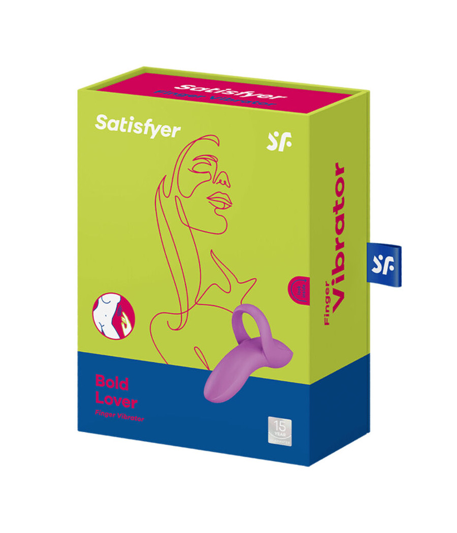 SATISFYER - BOLD LOVER DEDAL VIBRADOR ROSA